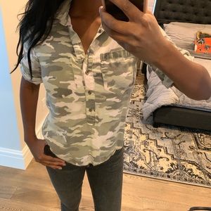 Nordstrom Camo Top